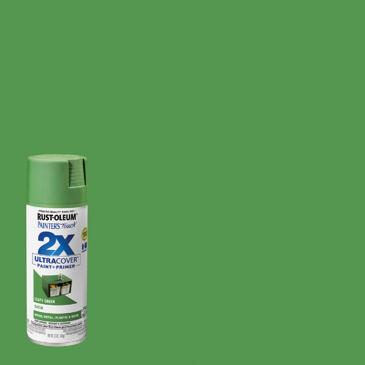 SAT LEAF GRN SPRAY PAINT - 249072 by Rustoleum