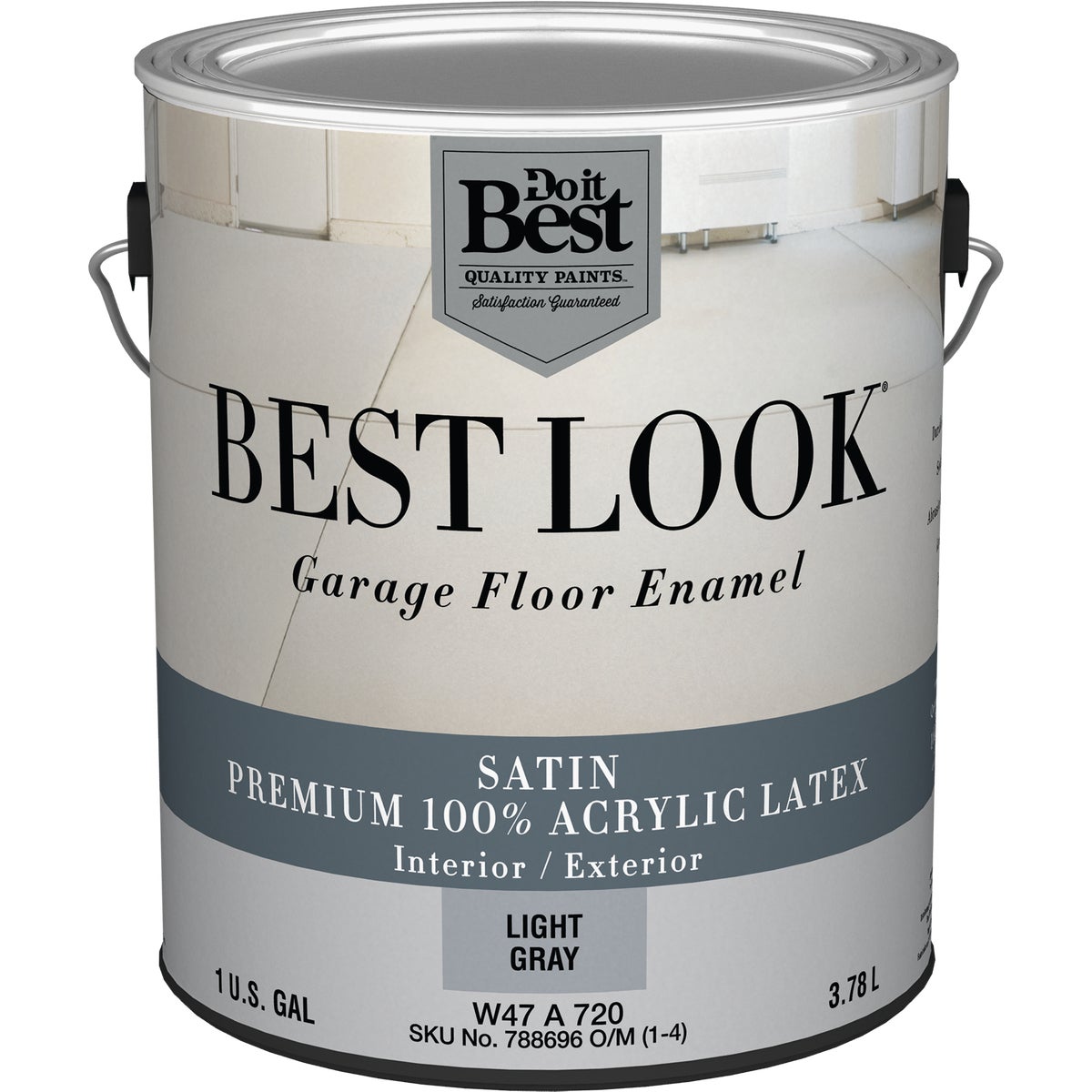 LT GRAY GARAGE FLR PAINT - W47A00720-16 by Do it Best