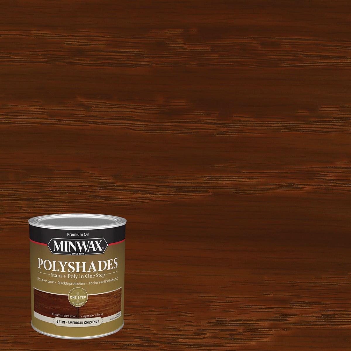 SAT AM CHSTNUT POLYSHADE - 613750444 by Minwax Company