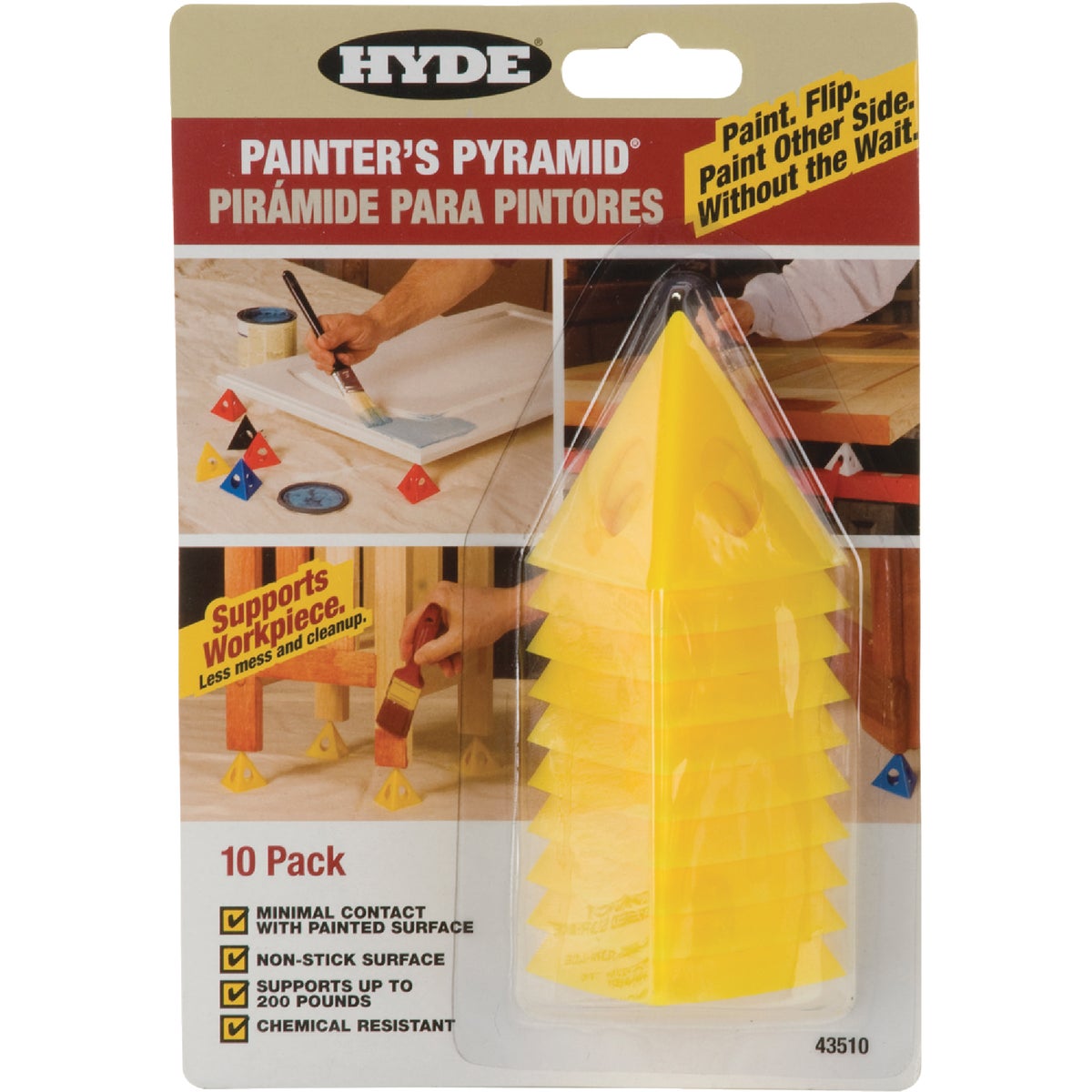 Hyde Mfg. 10PK PAINTER'S PYRAMID 43510