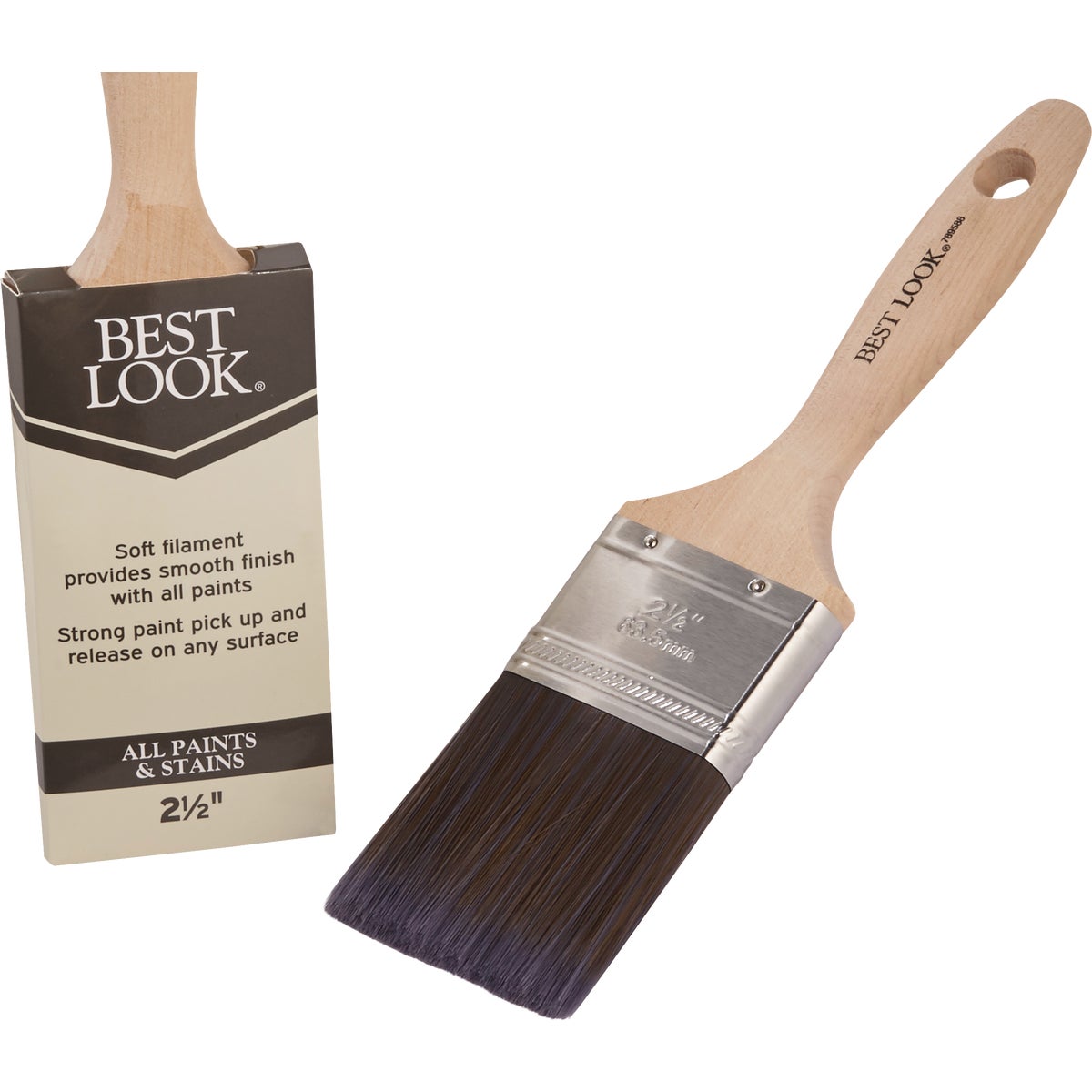 2.5" FLAT OC POLY BRUSH - 1769584 by Shur Line