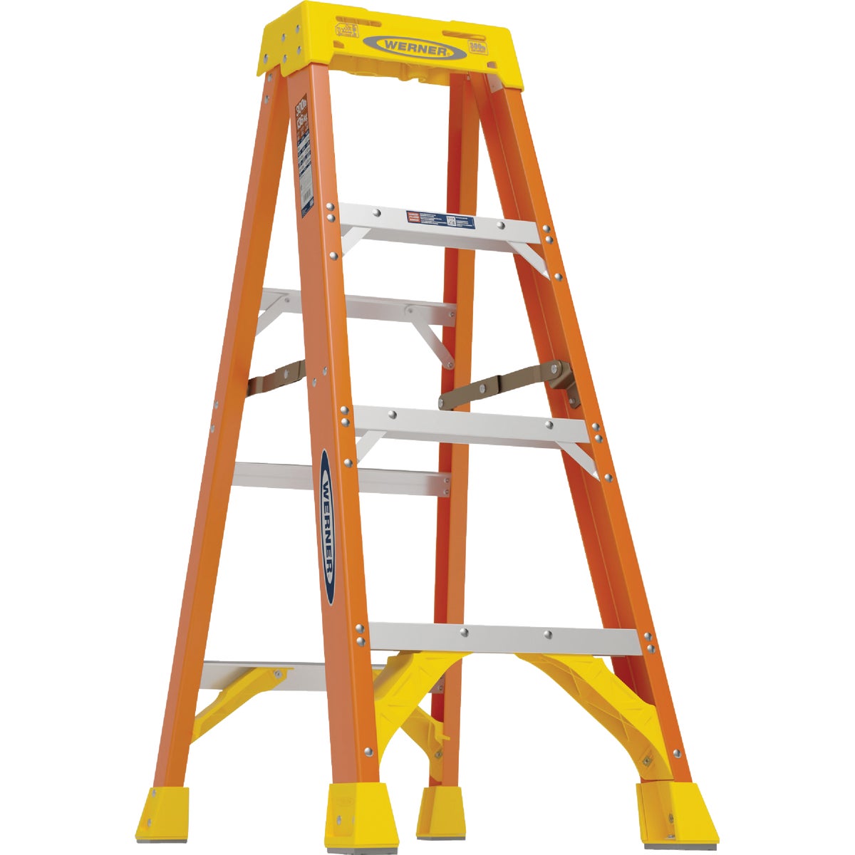 T-1A 4' FBGL STEPLADDER - 6204 by Werner Ladder