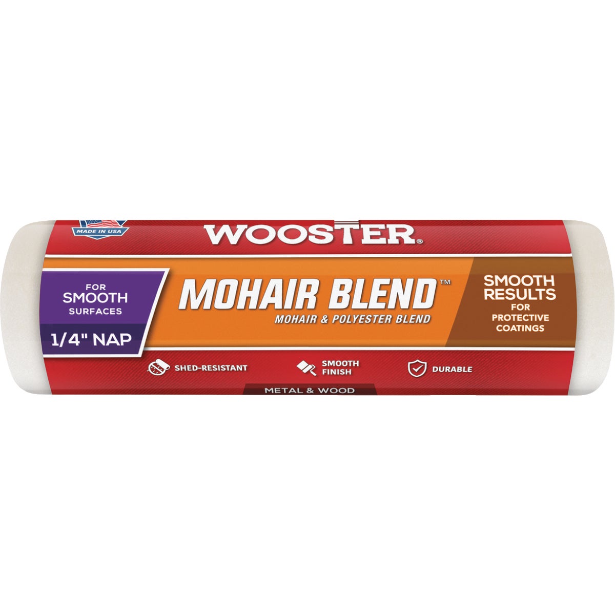7X1/4 MOHAIR ROLLR COVER - R207-7 by Wooster Brush Co