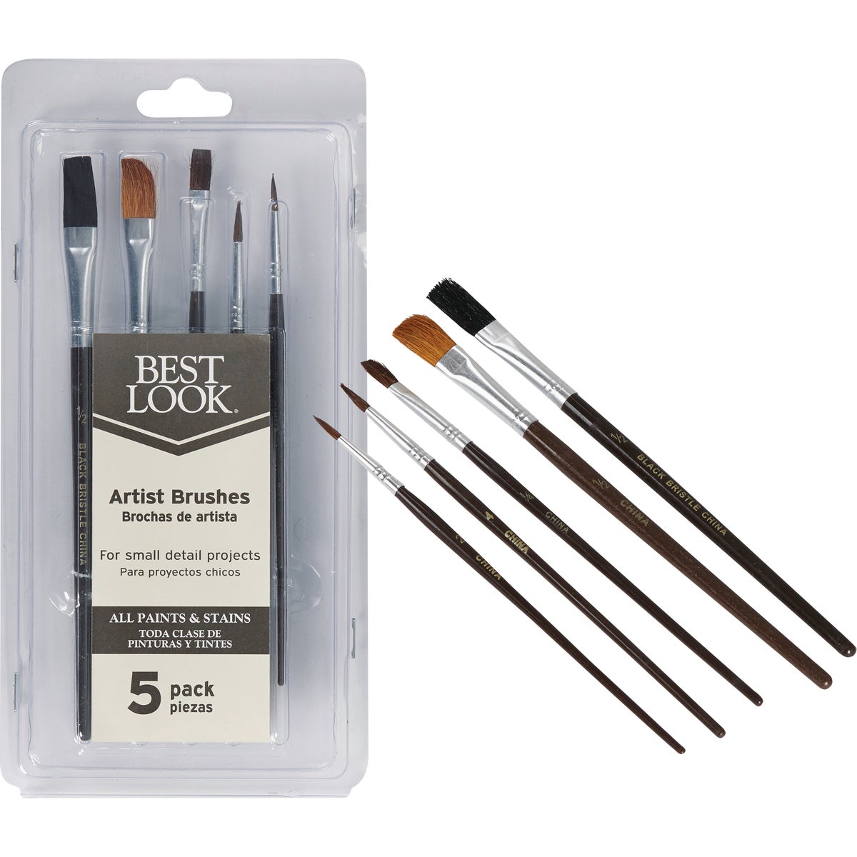 5PC ARTIST BRUSH SET - 1769598 by Shur Line