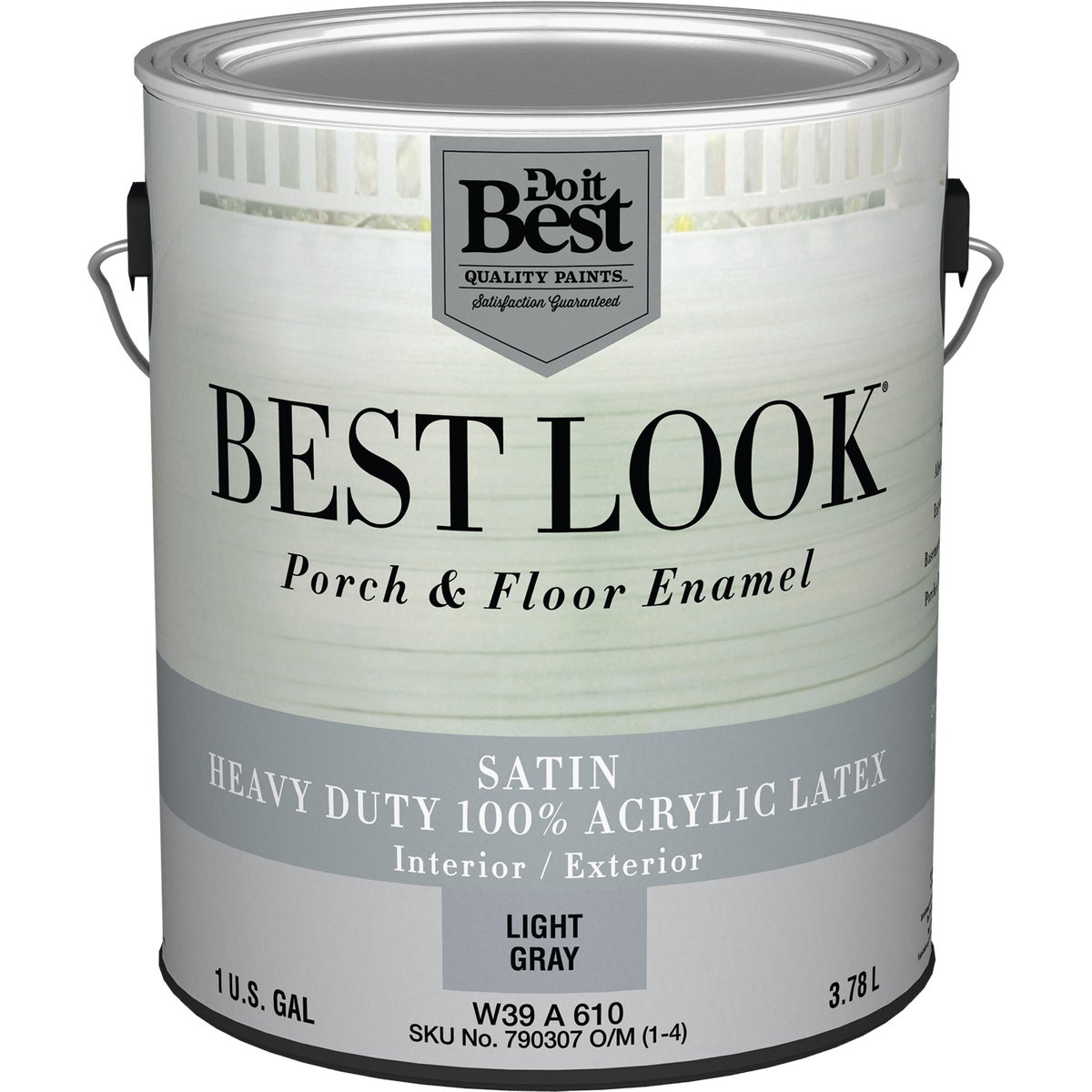 SAT LT GRAY FLOOR ENAMEL - W39A00610-16 by Do it Best