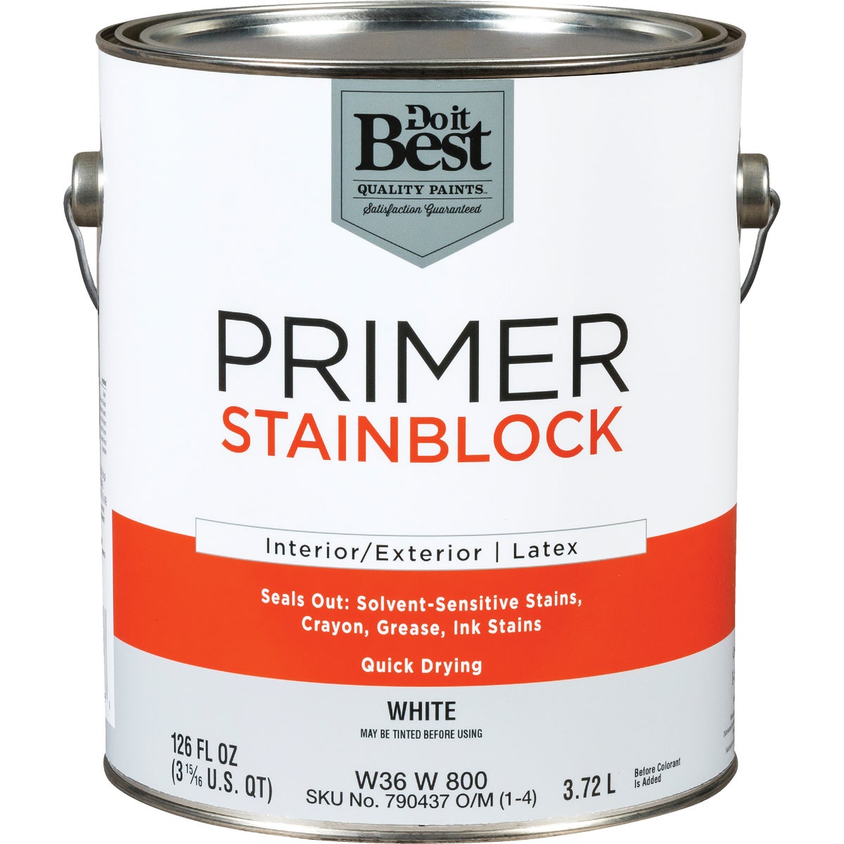 INT/EX LTX STNBLK PRIMER - W36W00800-16 by Do it Best