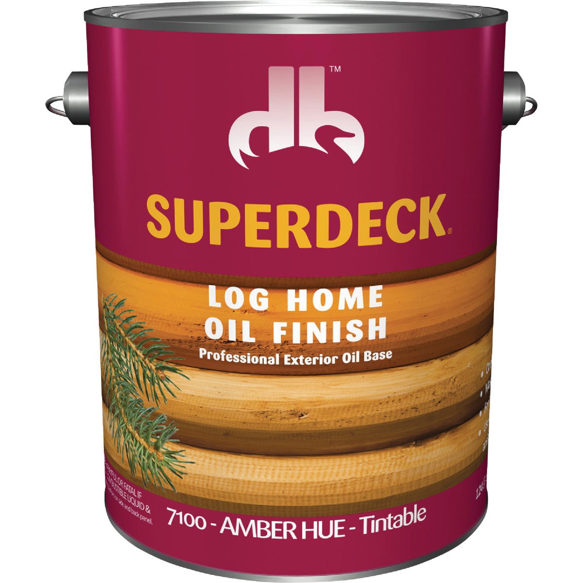AMBER LOG HOME FINISH - DP7100-4 by Duckback Prod