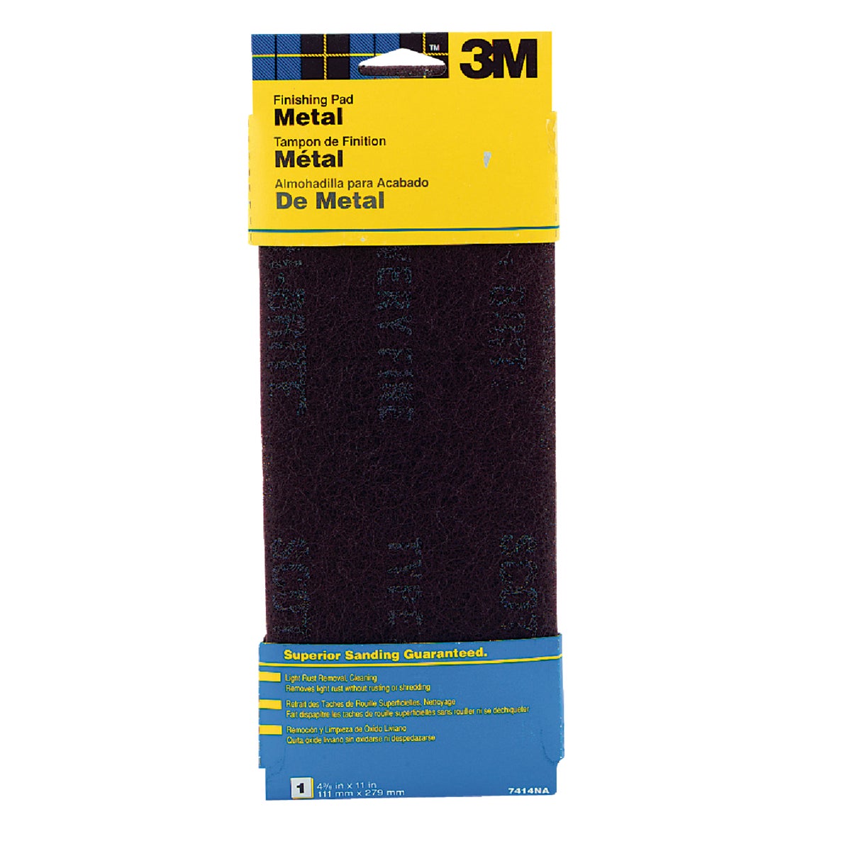 METAL FINISHING PAD - 7414 by 3m Co