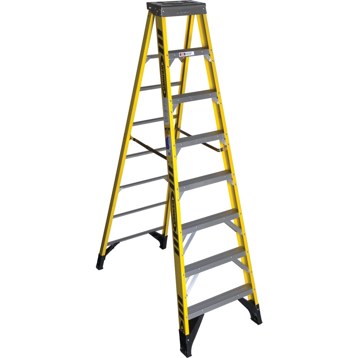T-1AA 8' FBGL STEPLADDER - 7308 by Werner Ladder