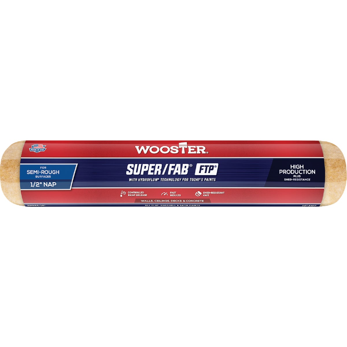 14X1/2" ROLLER COVER - R240-14 by Wooster Brush Co