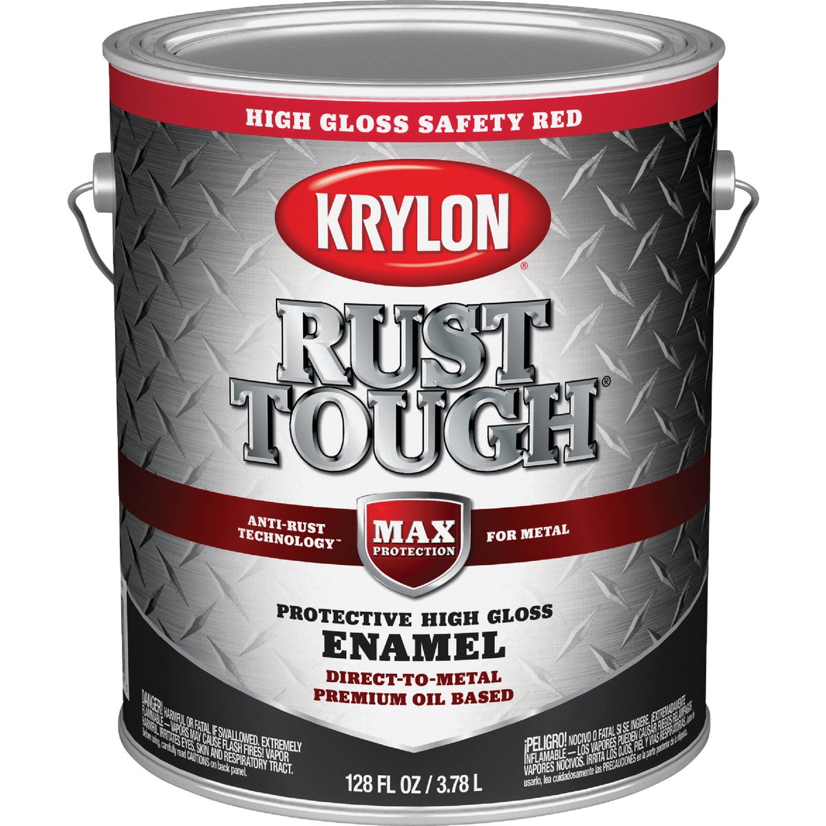 SAFETY RED RUST ENAMEL - 044.0021827.007 by Valspar Corp