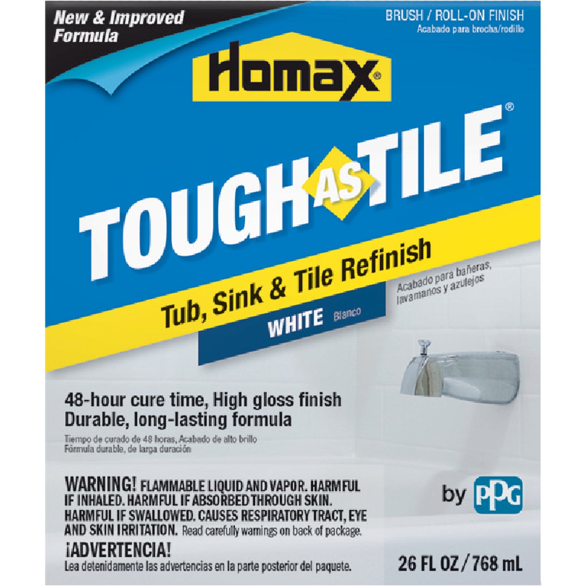 WHT EPOXY TUB TILE PAINT - 720773 by Homax Group Inc