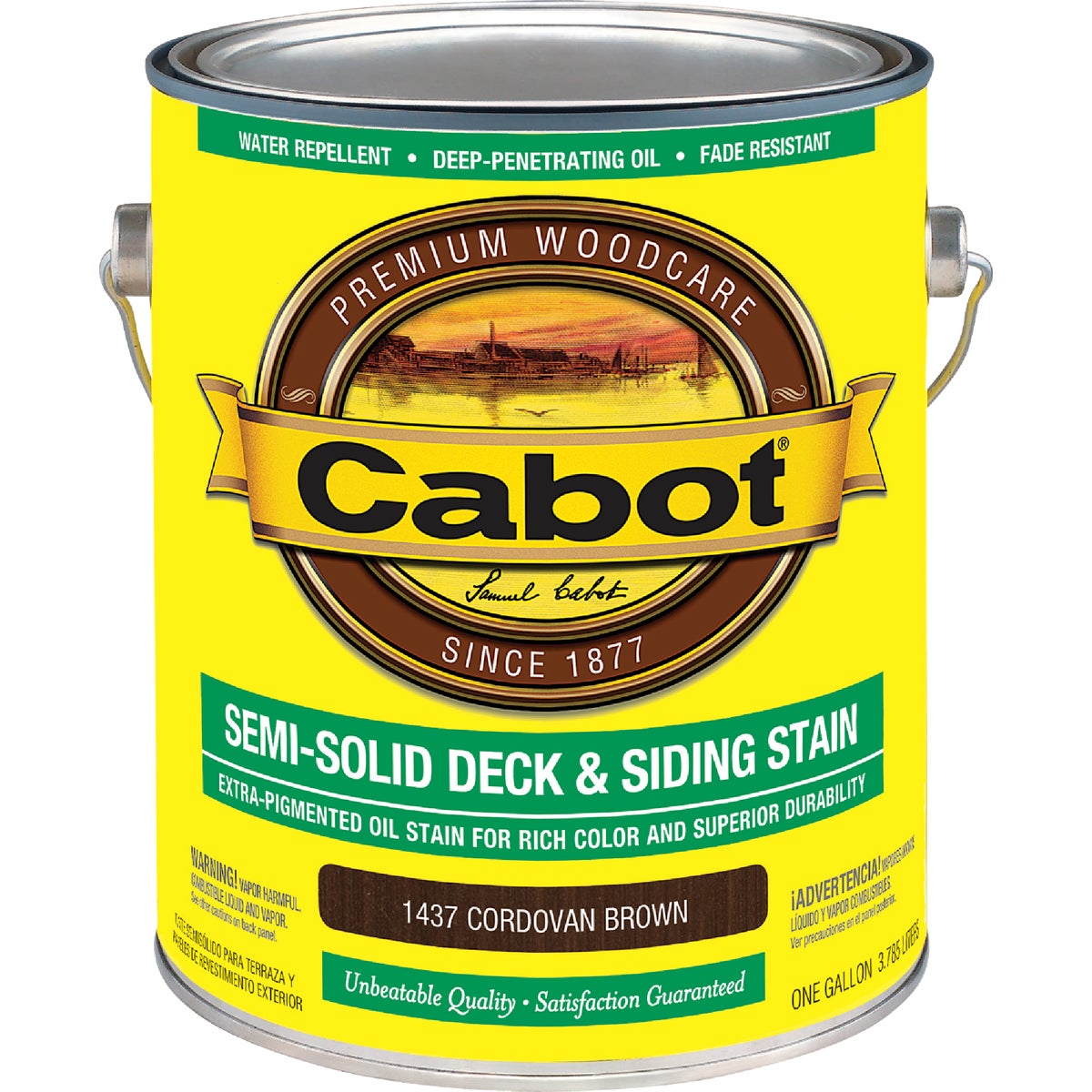 COR BRN S-SOL DECK STAIN - 140.0001437.007 by Valspar Corp