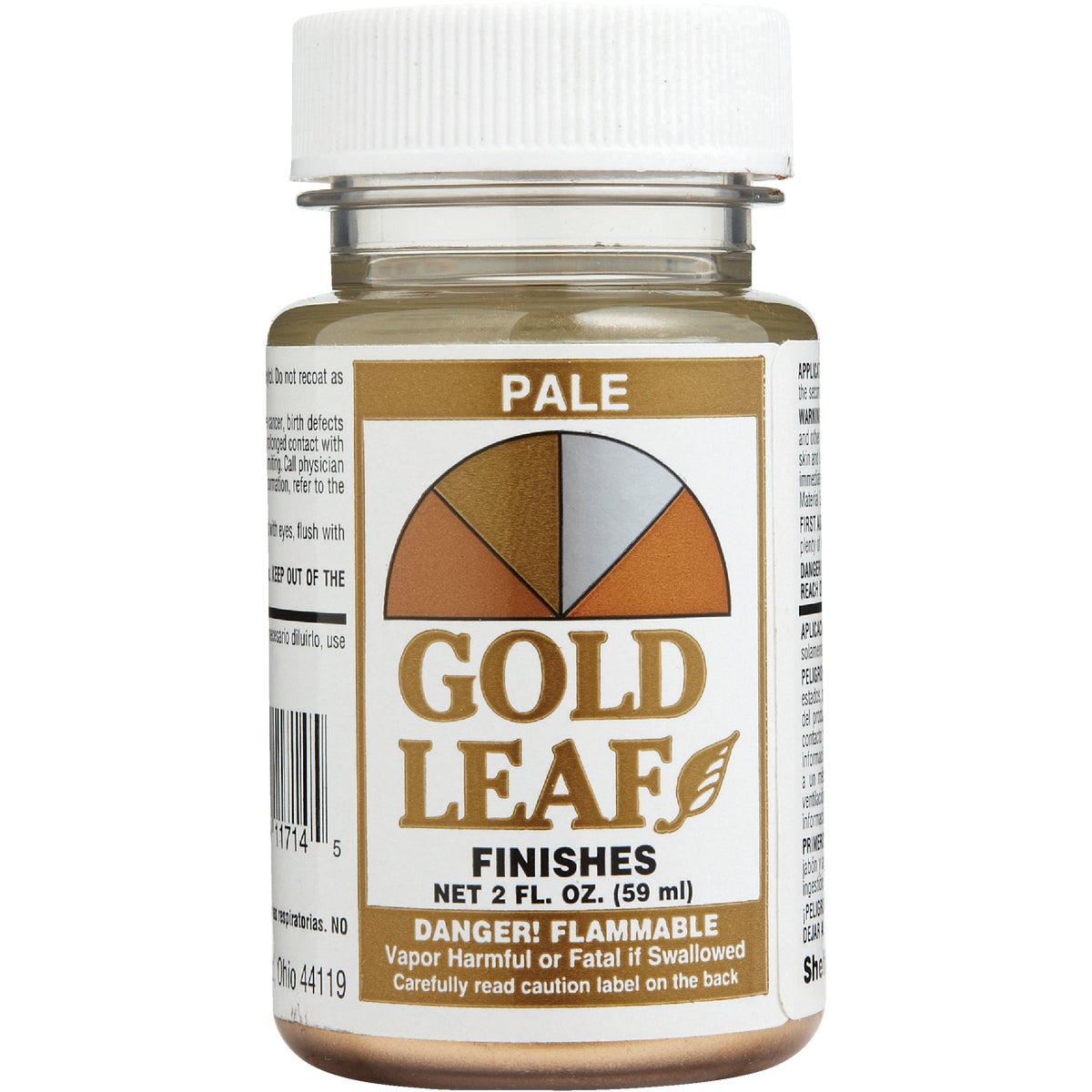 2OZ PALE GOLD FINISH - 1714 by Sheffield Bronze Pnt