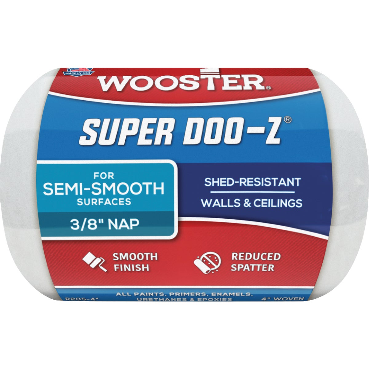 4X3/8 ROLLER COVER - R205-4 by Wooster Brush Co