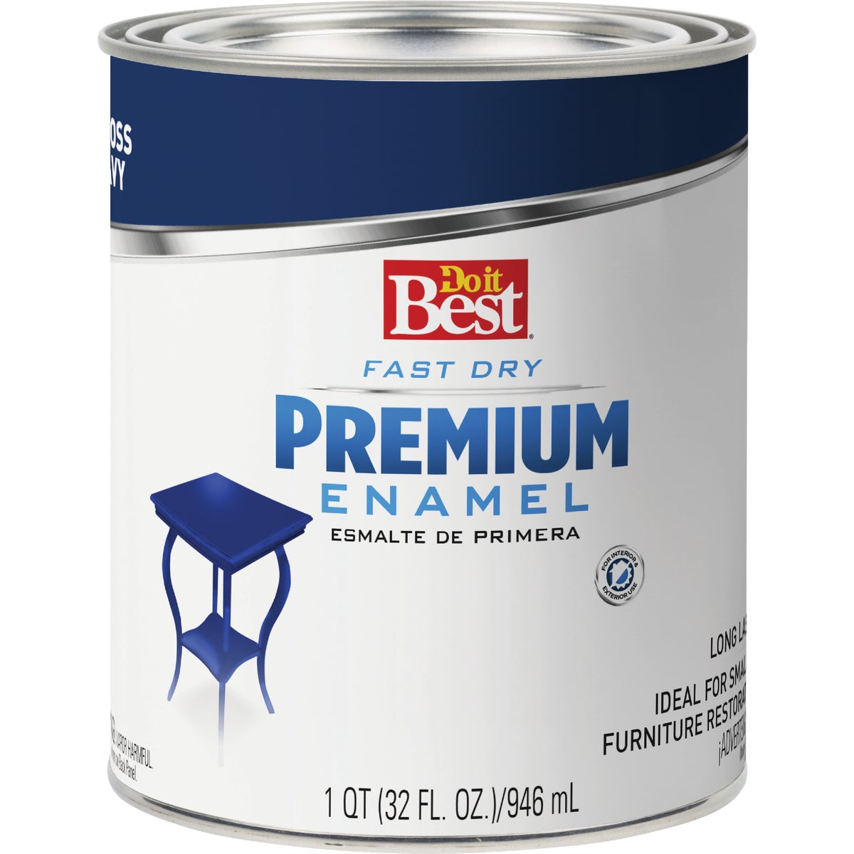 NAVY LATEX ENAMEL - 2219 by Rustoleum