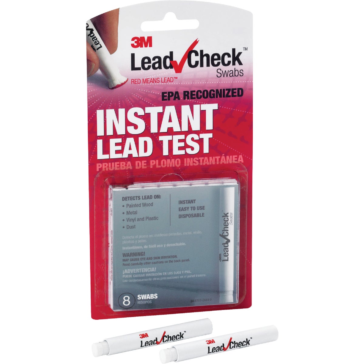 8 SWAB LEAD TEST KIT - LC-8S10C by 3m Co