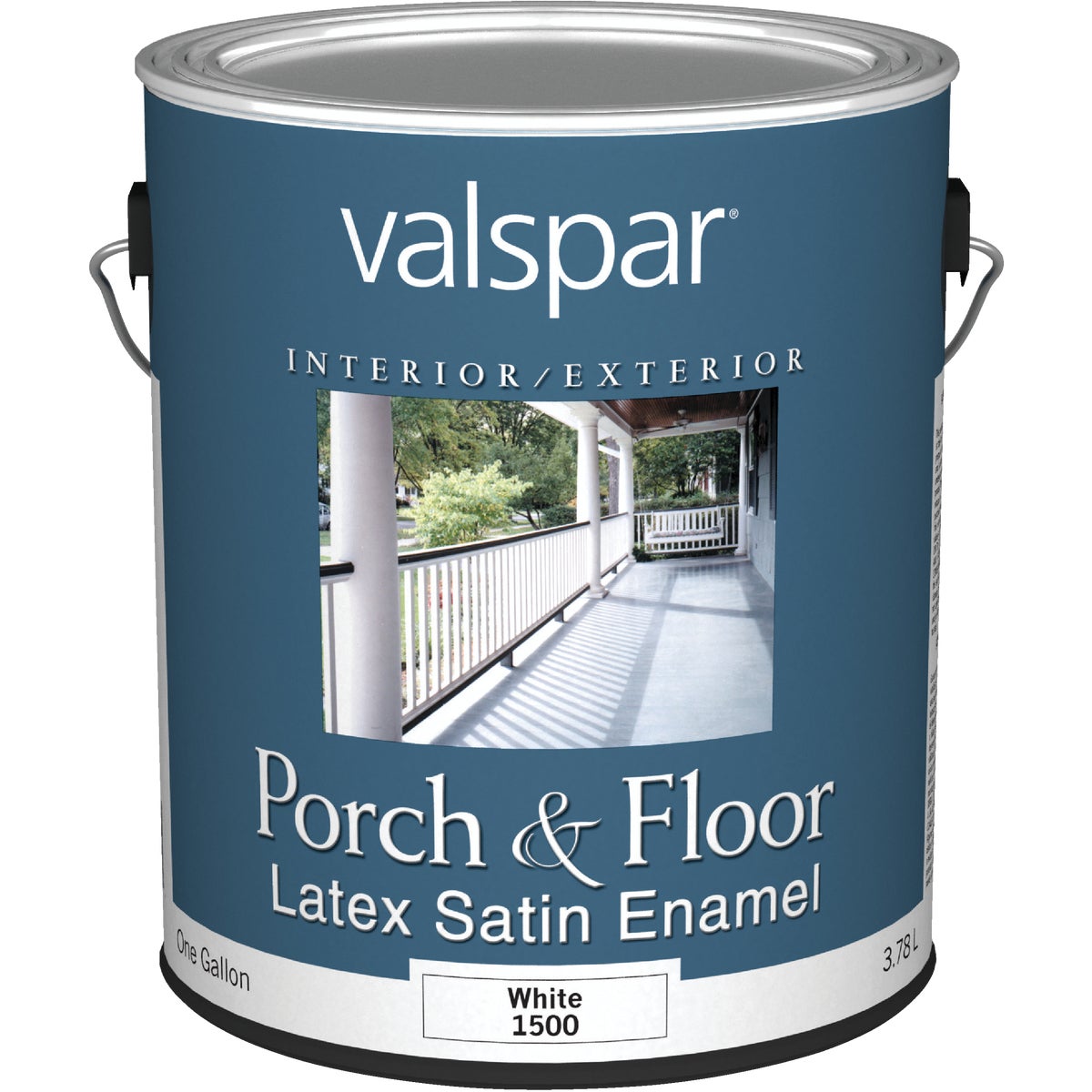 WHITE LTX FLOOR ENAMEL - 027.0001500.007 by Valspar Corp