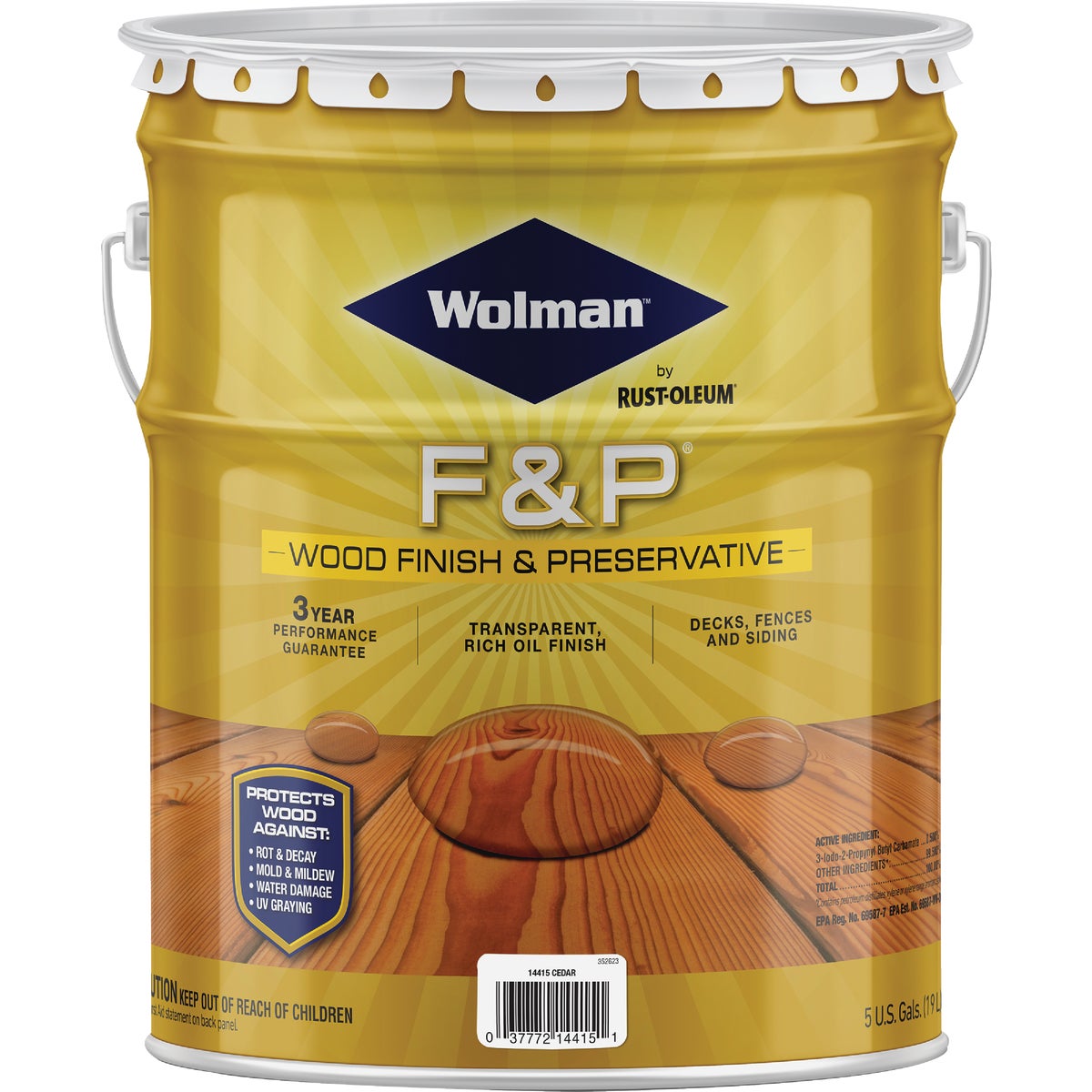 F&P CEDAR FINISH - 14415 by Rustoleum