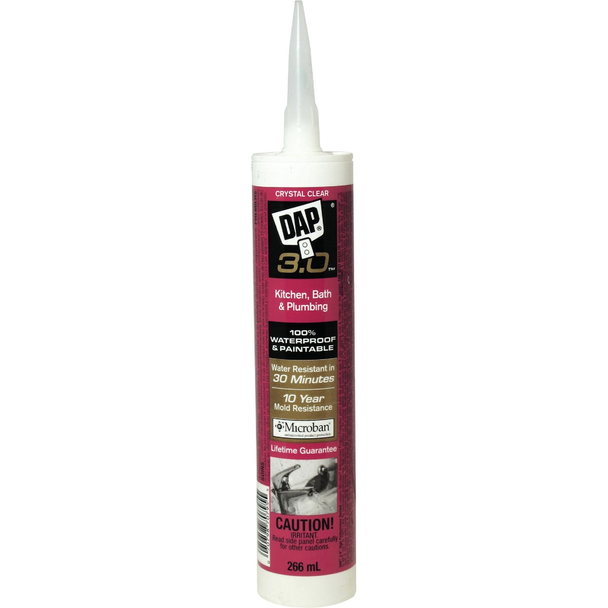 CLEAR FD KIT/BATH CAULK - 00795 by Dap Inc