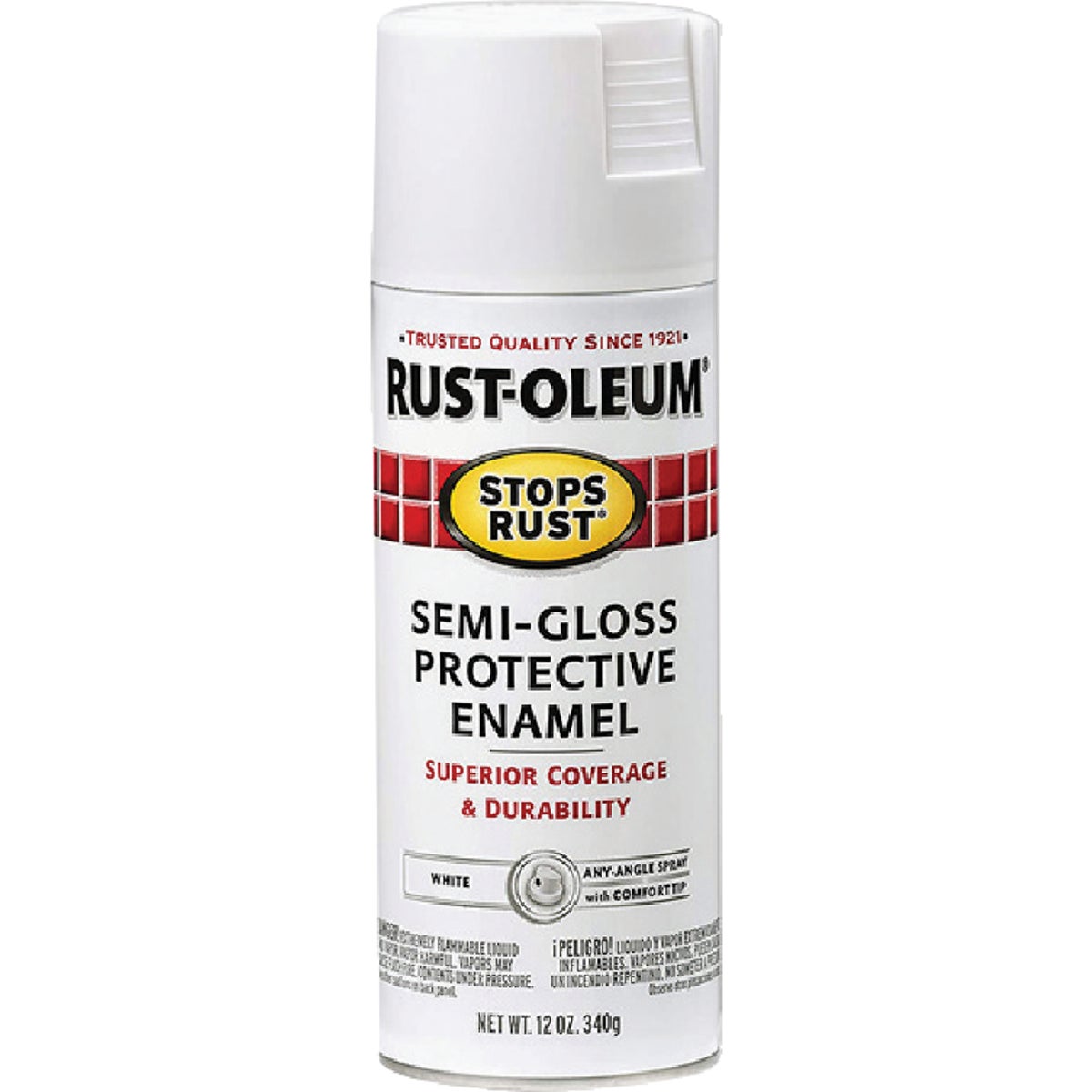 Semi Gloss White Spray Paint - 7797-830 by Rustoleum