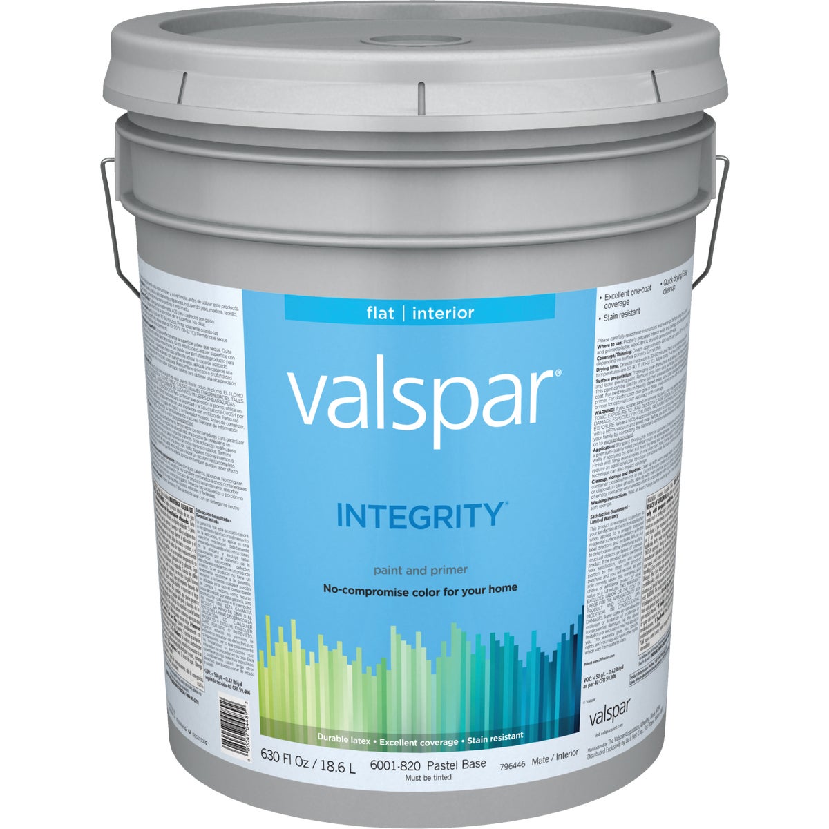 INT FLAT PASTEL BS PAINT - 004.6001820.008 by Valspar Corp