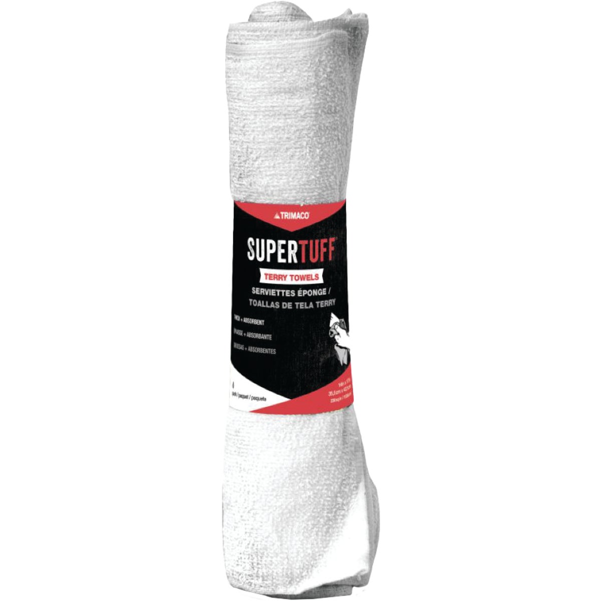 6PK 14X17 COTTON TOWELS - 10756 by Trimaco L L C