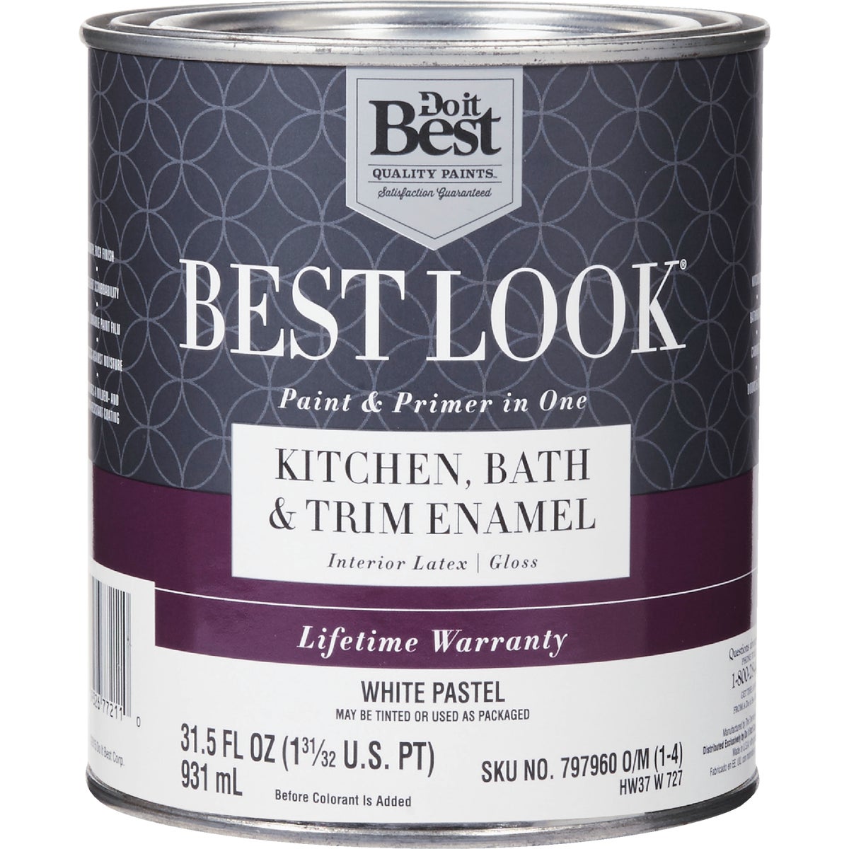 GLS WHT/PASTL BATH PAINT - HW37W0727-14 by Do it Best