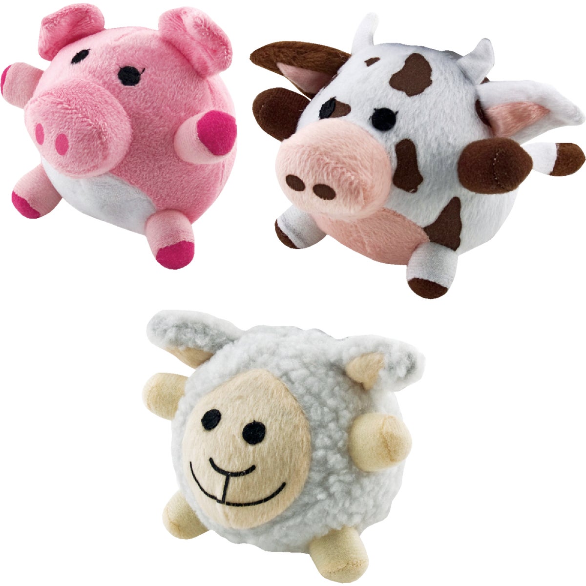 4"BARNYARD BUDDY DOG TOY - 16223 by Westminster Pet