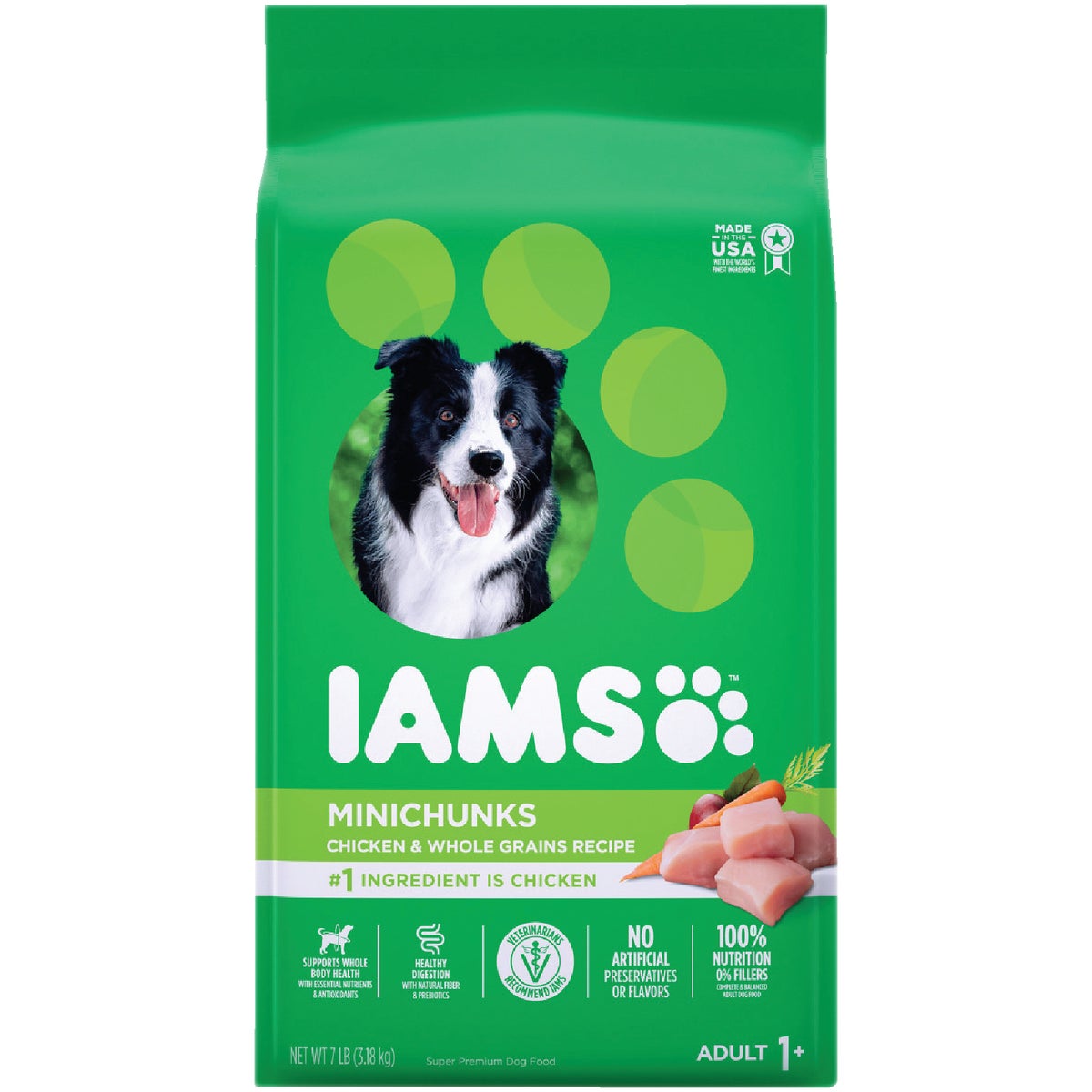 7LB MINICHUNK DOG FOOD - 08865 by Wolverton Iams