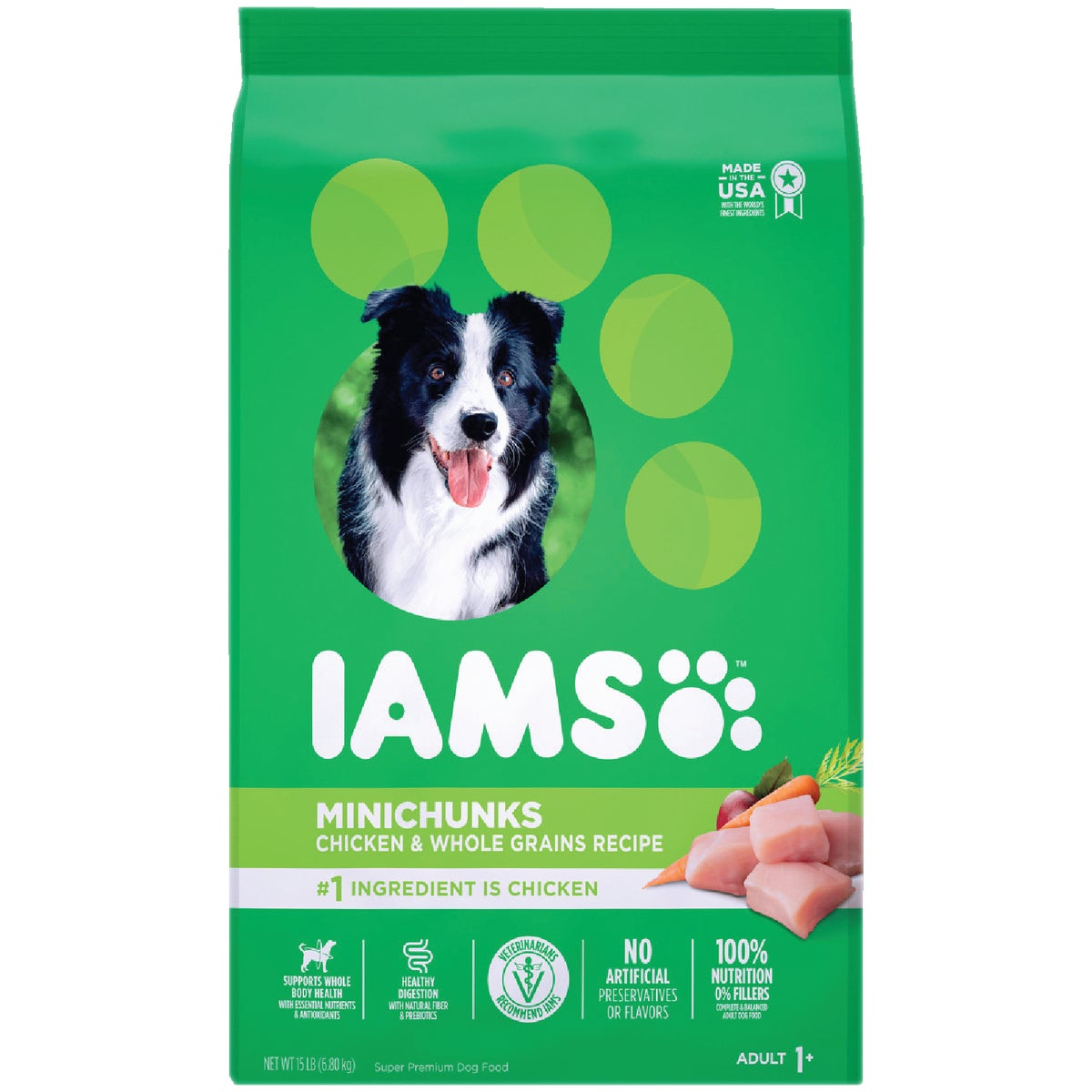 17.5LB MINICHNK DOG FOOD - 18529 by Wolverton Iams