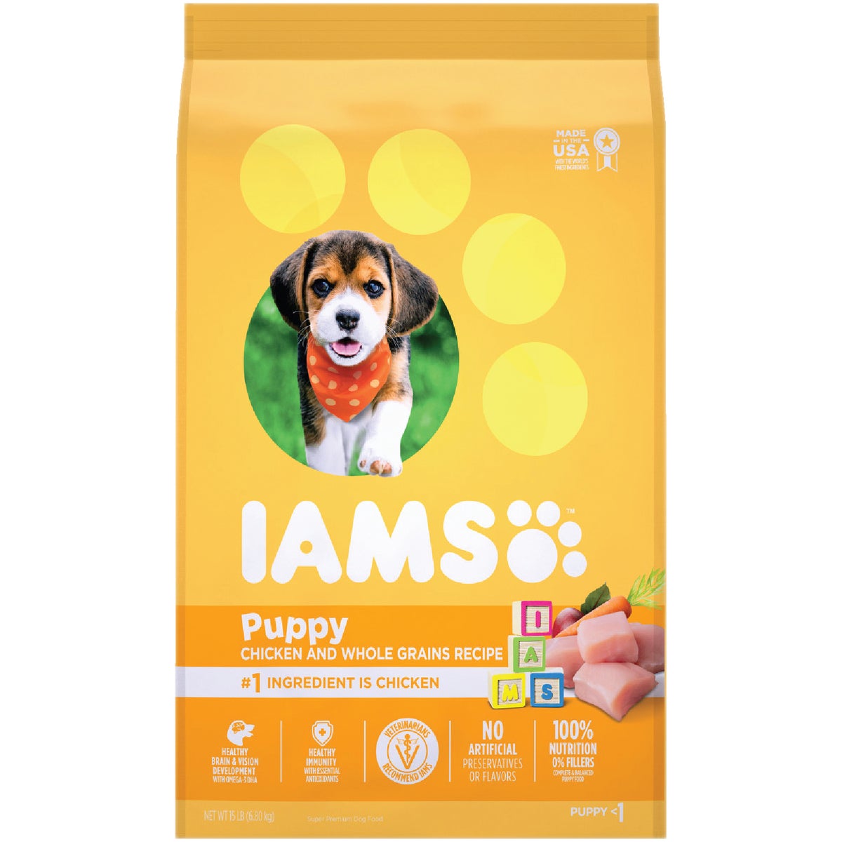15LB ORGNL PUPPY FOOD - 10846 by Wolverton Iams