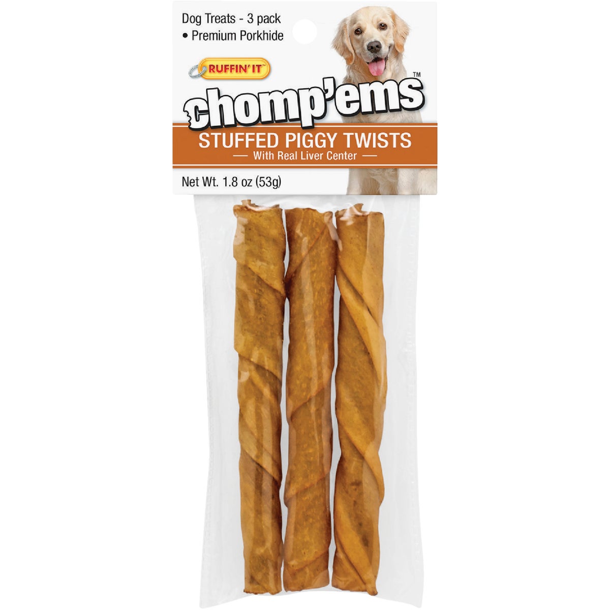 3PK SMKD PORK TWST TREAT - 75250 by Westminster Pet