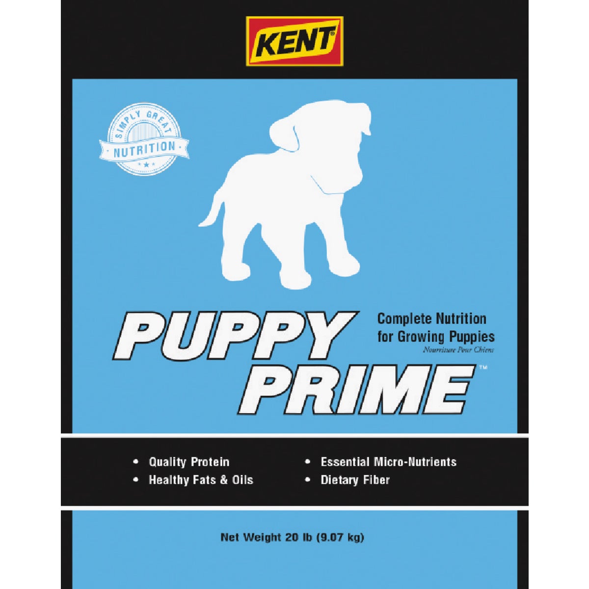 20LB PUPPY FOOD - 7810 by Kent Feeds Inc