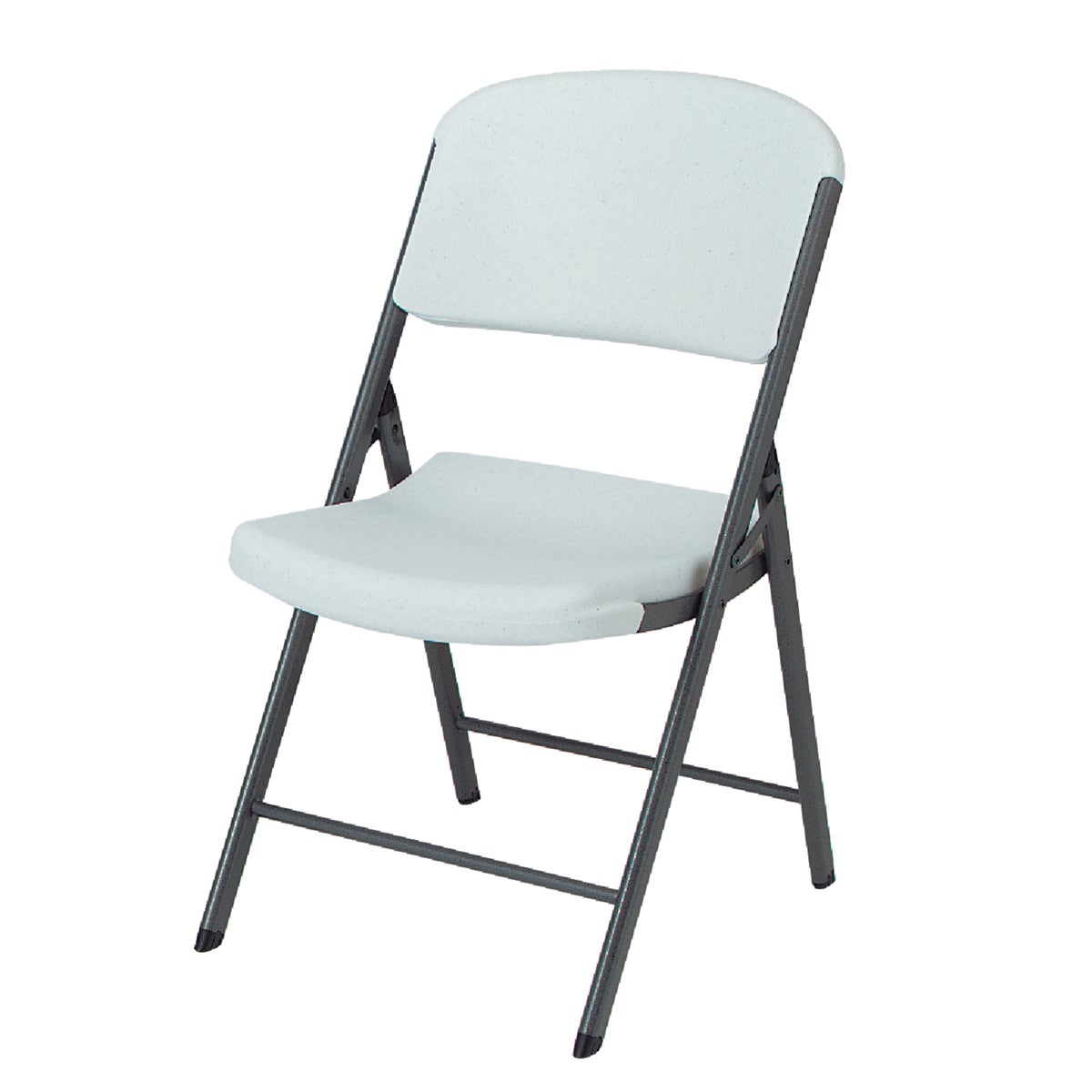 WHITE FOLDING CHAIR - 2802 by Lifetime Prod Inc