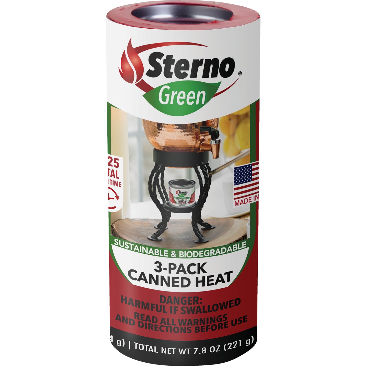2.6OZ 3PK GL FUEL STERNO - 40004 by Sterno Group Llc