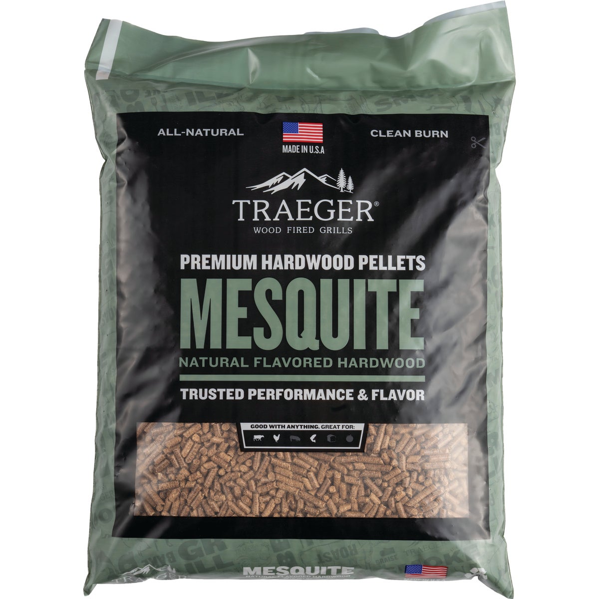 20LB MESQUITE PELLETS - PEL305 by Traeger Industries