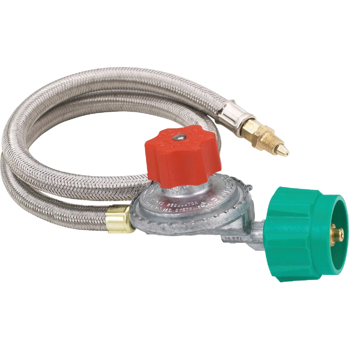 36" 10PSI SS HOSE W/REG - M5HPR by Barbour Intl