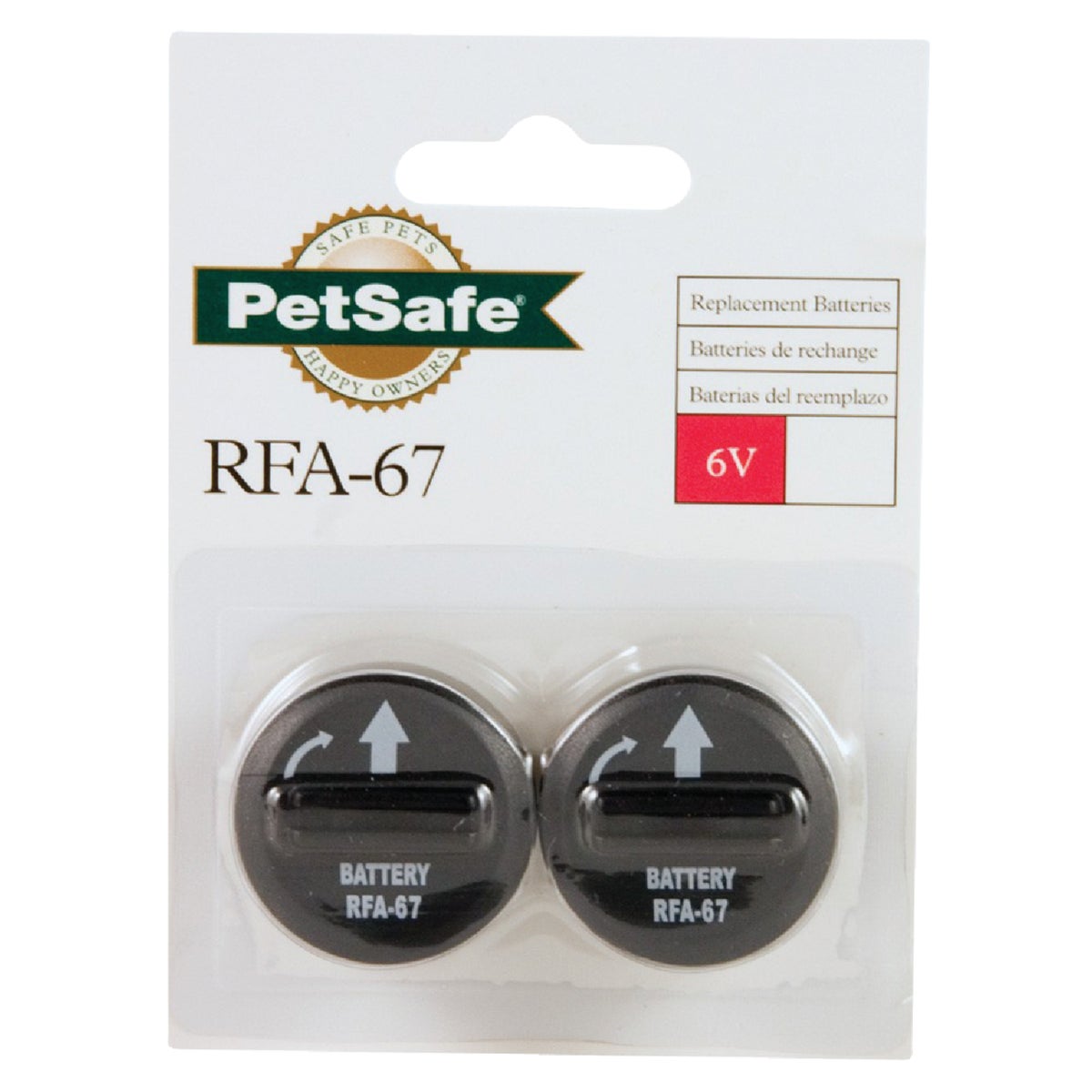 2-PACK 6VOLT BATTERY - RFA67D-11 by Radio System