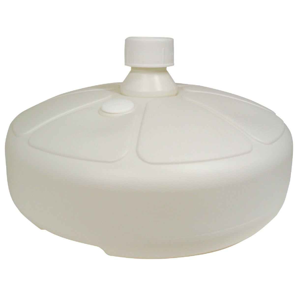 WHITE UMBRELLA BASE - 8129-48-3716 by Adams Mfg Patio Furn