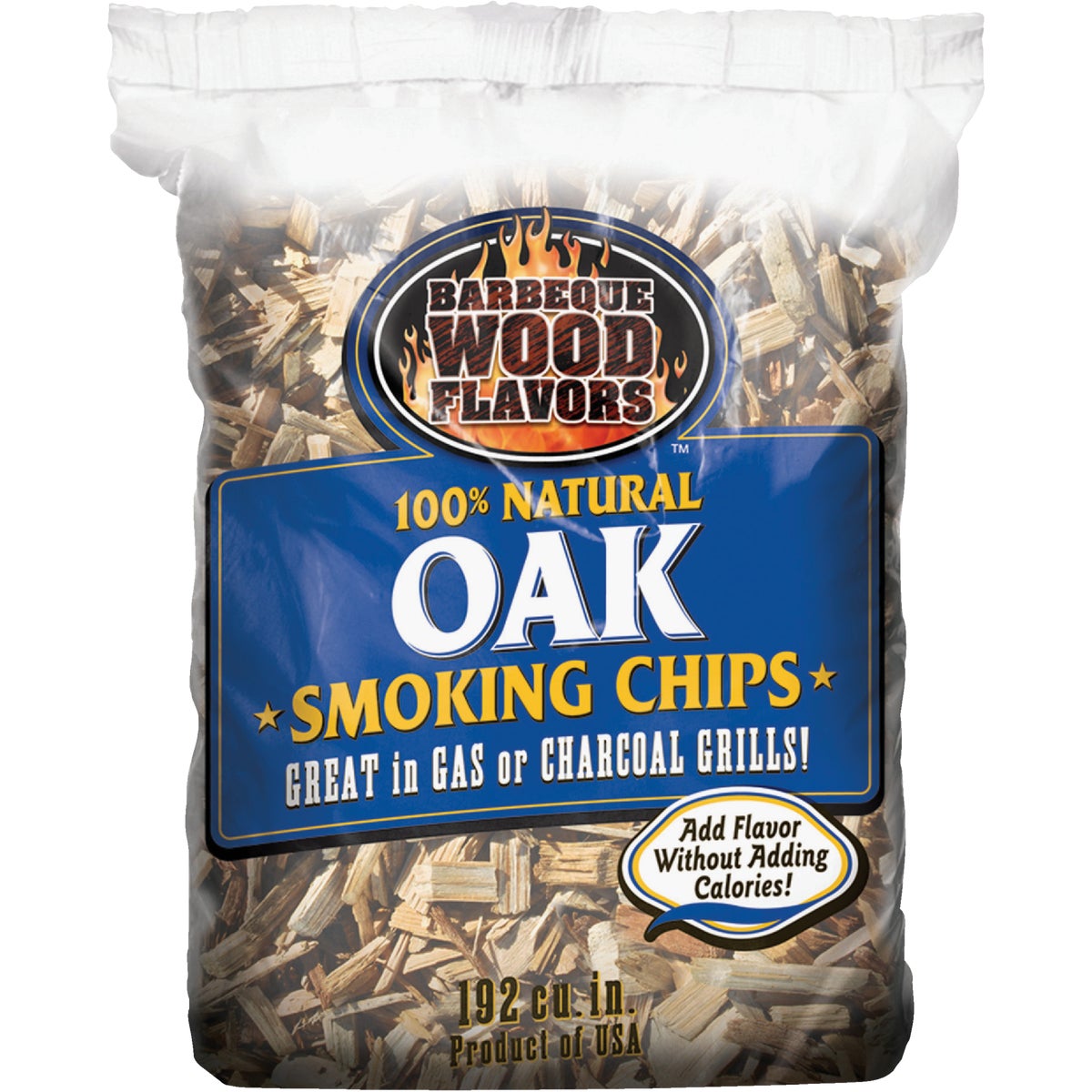 TEXAS SMOKE OAK CHIPS - 60007 by Barbeque Wood Flavor