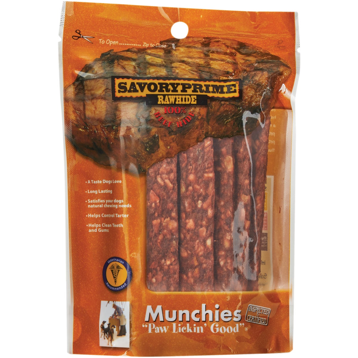 12PK BEEF DOG SNACKS - 00005 by Savory Prime