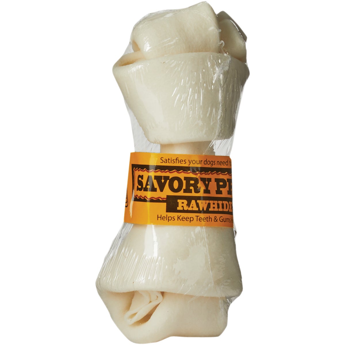5" RAWHIDE DOG BONE - 00105 by Savory Prime