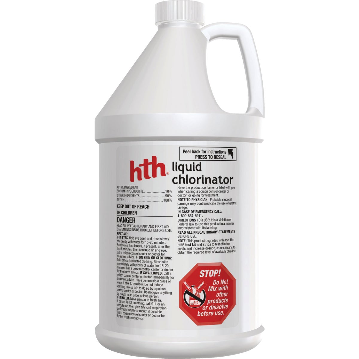 2PK GAL LIQUID CHLORINE - 11101 by Lonza