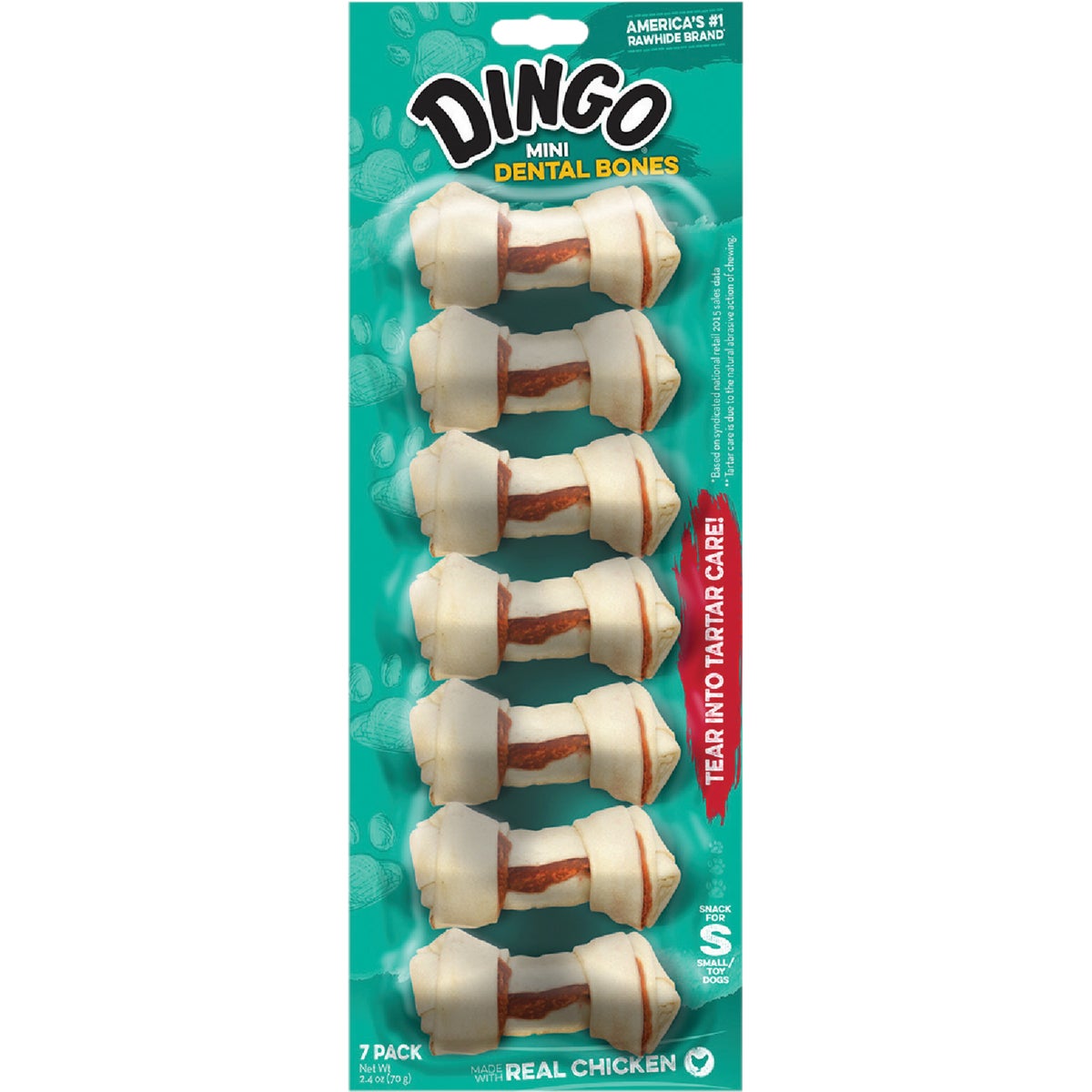 MINI DINGO DENTAL BONE - 26003 by United Pet Group