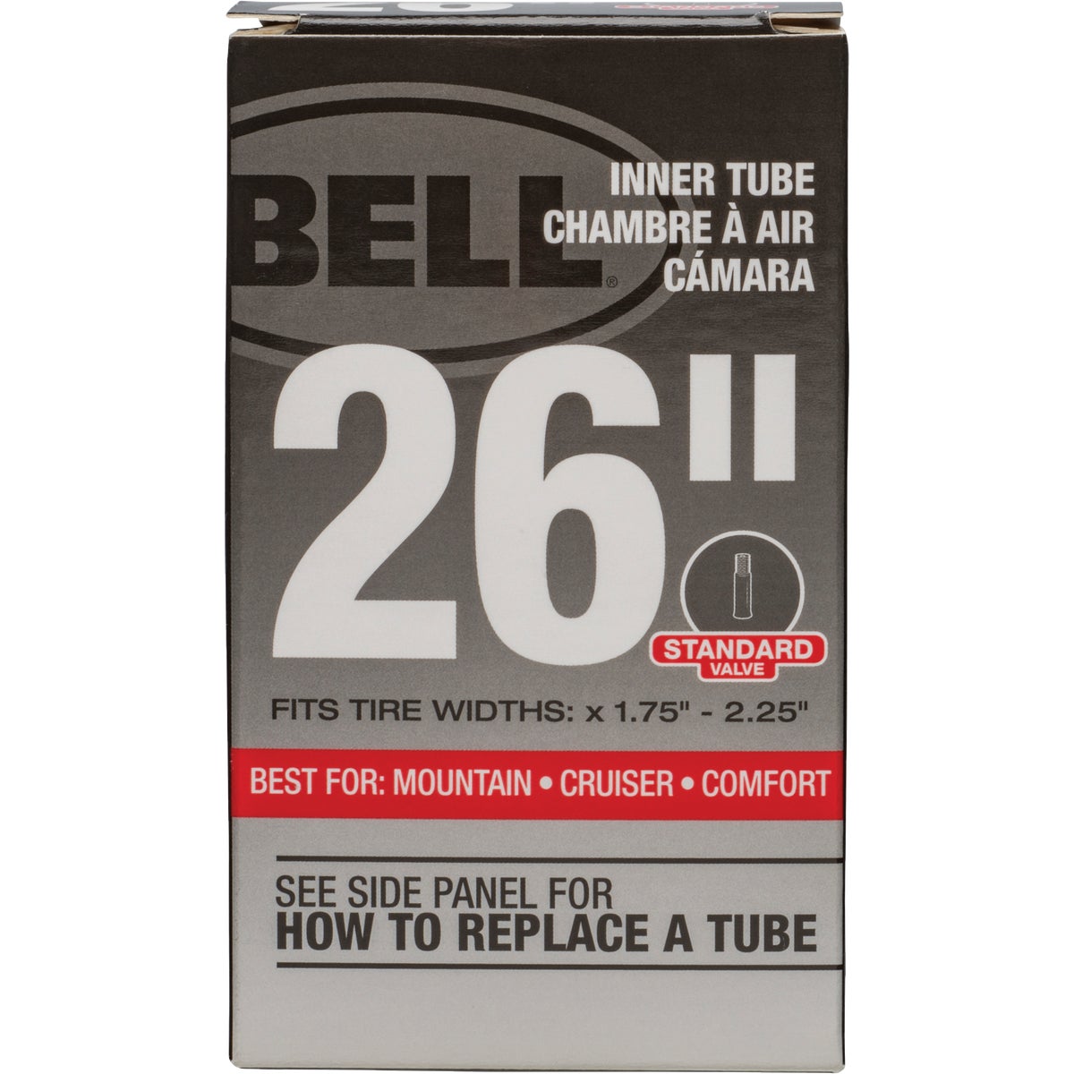 26" UNIVERSAL INNER TUBE - 1006522 by Bell Sports