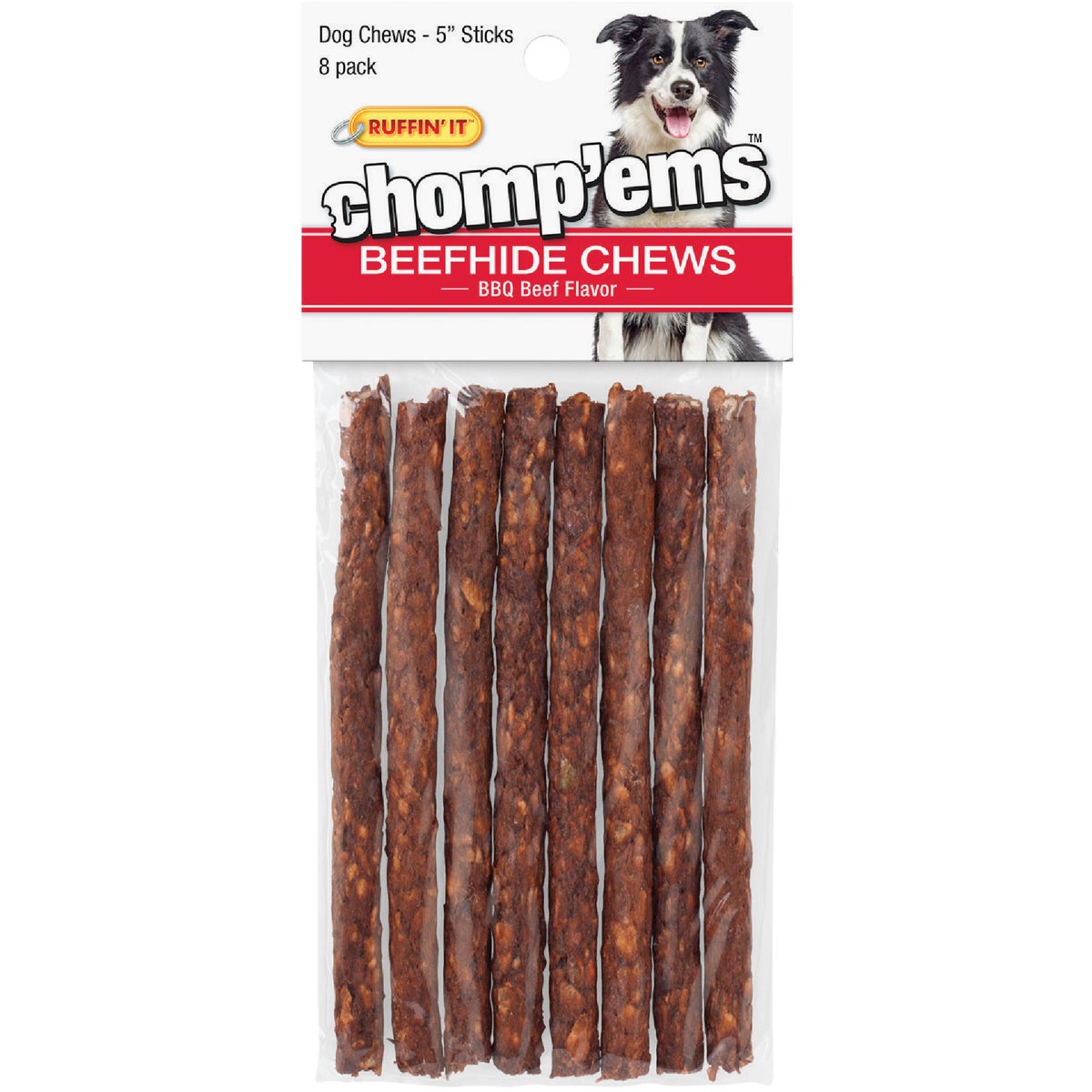 8PK 5" BEEF ROLL - 37158 by Westminster Pet