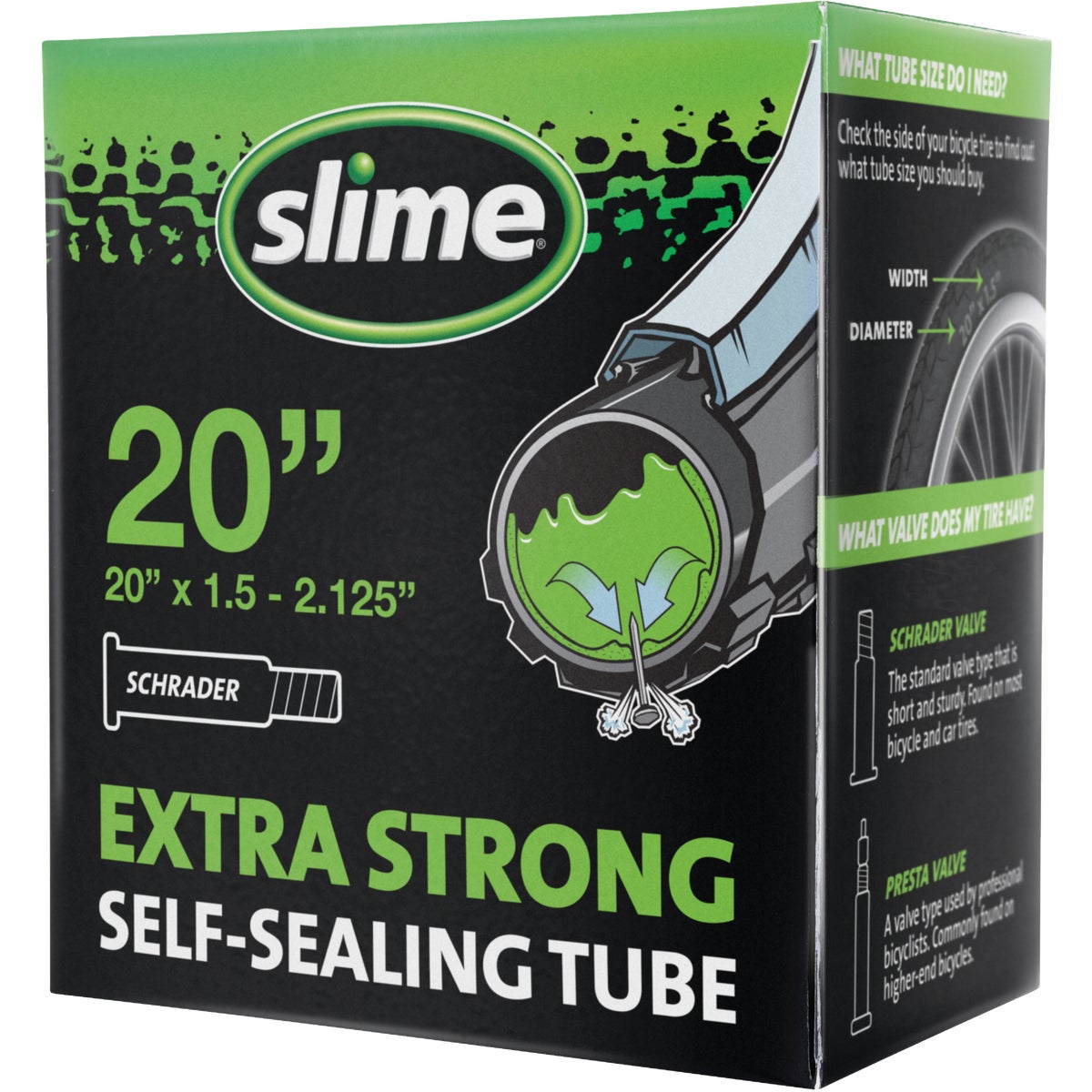 20X1.75-2.125" BIKE TUBE - 30049 by Accessories Mktg Inc