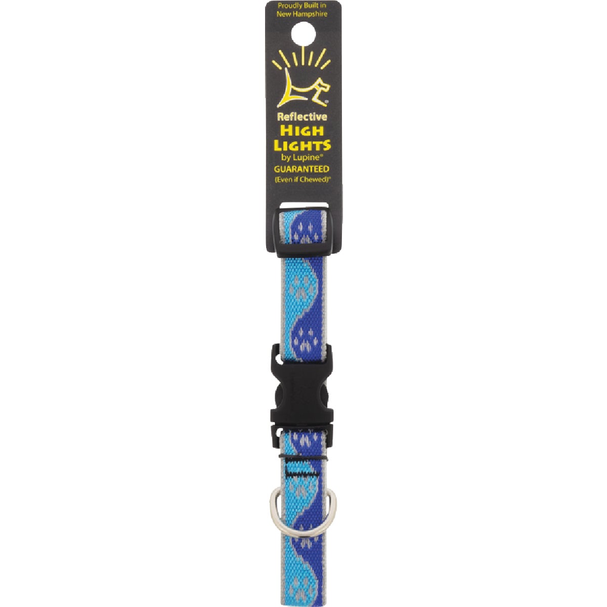 3/8X8-12 PAW REFL COLLAR - 39201 by Westminster Pet