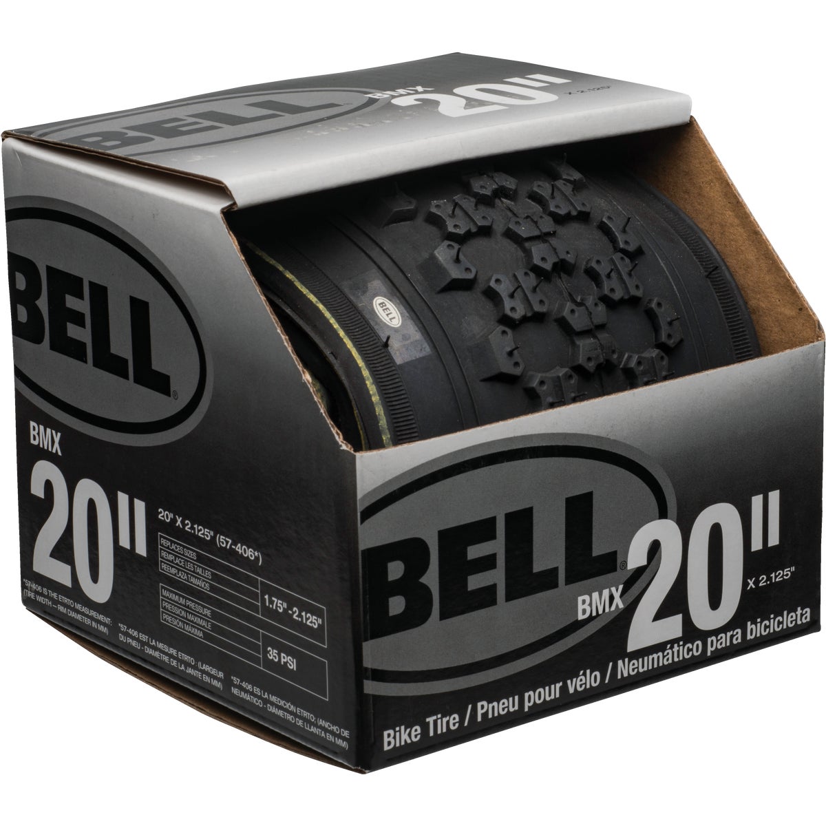 20" BLK BMX TIRE - 1006466 by Bell Sports